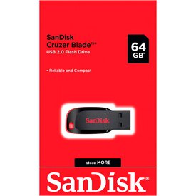 Sandisk Clé USB Cruzer Blade 64GB USB 2.0
