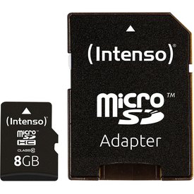 Intenso Scheda Memoria Micro SDHC 8GB Class 10