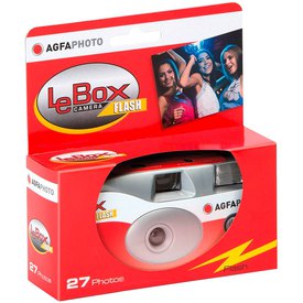 Agfa LeBox 400 27 Flash Disposable Camera