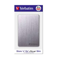 Verbatim Store n Go 2.5 ALU USB 3.2 2TB External HDD Hard Drive