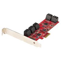 Startech 10 Poort PCIe Naar SATA-adapter