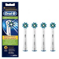 Braun Refill För Elektrisk Tandborste Oral-B Pro Cross Action 4 Enheter